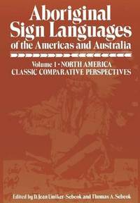 bokomslag Aboriginal Sign Languages of The Americas and Australia