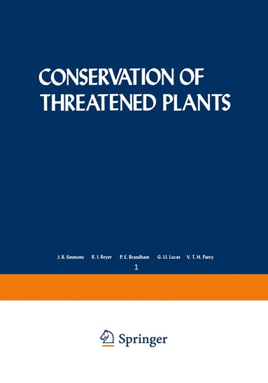 bokomslag Conservation of Threatened Plants