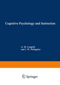 bokomslag Cognitive Psychology and Instruction