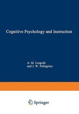 bokomslag Cognitive Psychology and Instruction