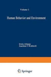 bokomslag Human Behavior and Environment