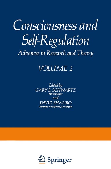 bokomslag Consciousness and Self-Regulation