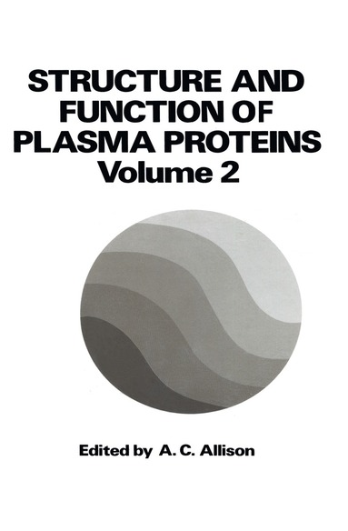 bokomslag Structure and Function of Plasma Proteins