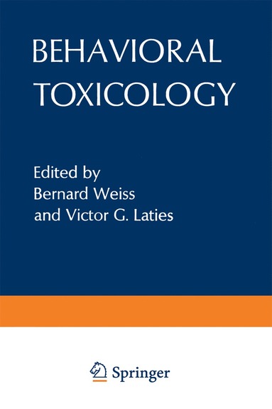 bokomslag Behavioral Toxicology