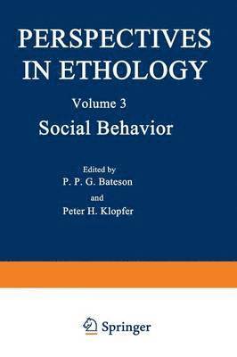 P. Bateson - Social Behavior, Häftad