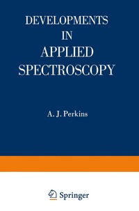 bokomslag Developments in Applied Spectroscopy