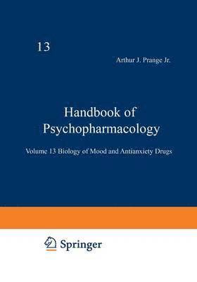 bokomslag Handbook of Psychopharmacology