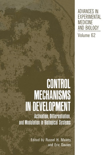 bokomslag Control Mechanisms in Development