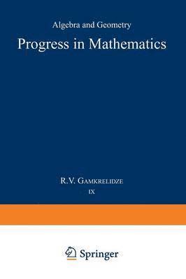 R. V. Gamkrelidze - Progress in Mathematics, Häftad