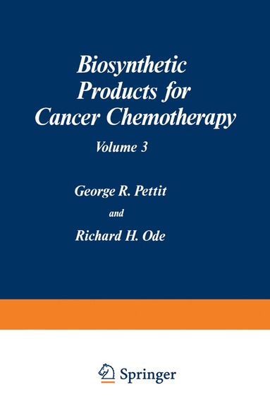 bokomslag Biosynthetic Products for Cancer Chemotherapy