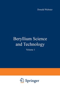 bokomslag Beryllium Science and Technology