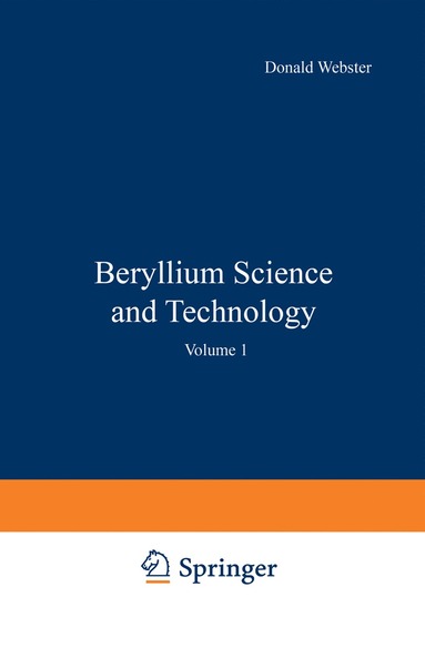 bokomslag Beryllium Science and Technology