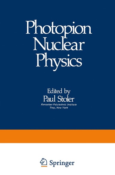 bokomslag Photopion Nuclear Physics