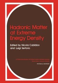 bokomslag Hadronic Matter at Extreme Energy Density