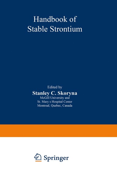 bokomslag Handbook of Stable Strontium