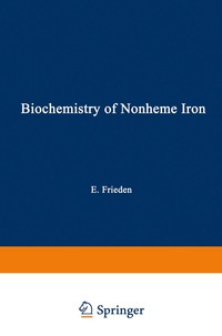 bokomslag Biochemistry of Nonheme Iron