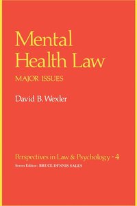 bokomslag Mental Health Law