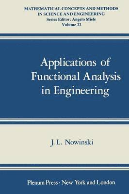 bokomslag Applications of Functional Analysis in Engineering