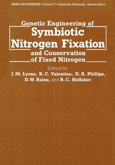 bokomslag Genetic Engineering of Symbiotic Nitrogen Fixation and Conservation of Fixed Nitrogen