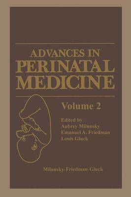 bokomslag Advances in Perinatal Medicine