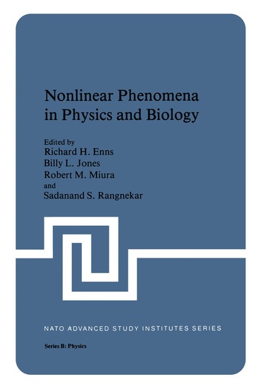 Richard H. Enns - Nonlinear Phenomena in Physics and Biology, Häftad