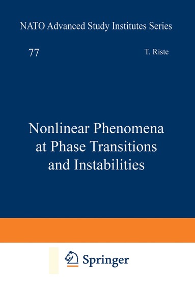 bokomslag Nonlinear Phenomena at Phase Transitions and Instabilities