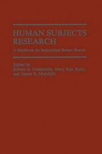 bokomslag Human Subjects Research
