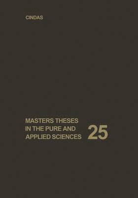 bokomslag Masters Theses in the Pure and Applied Sciences