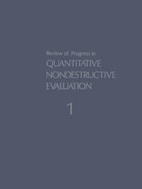 bokomslag Review of Progress in Quantitative Nondestructive Evaluation