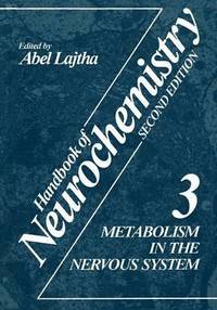 bokomslag Metabolism in the Nervous System