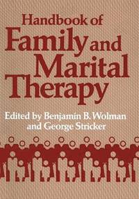 bokomslag Handbook of Family and Marital Therapy