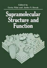 bokomslag Supramolecular Structure and Function