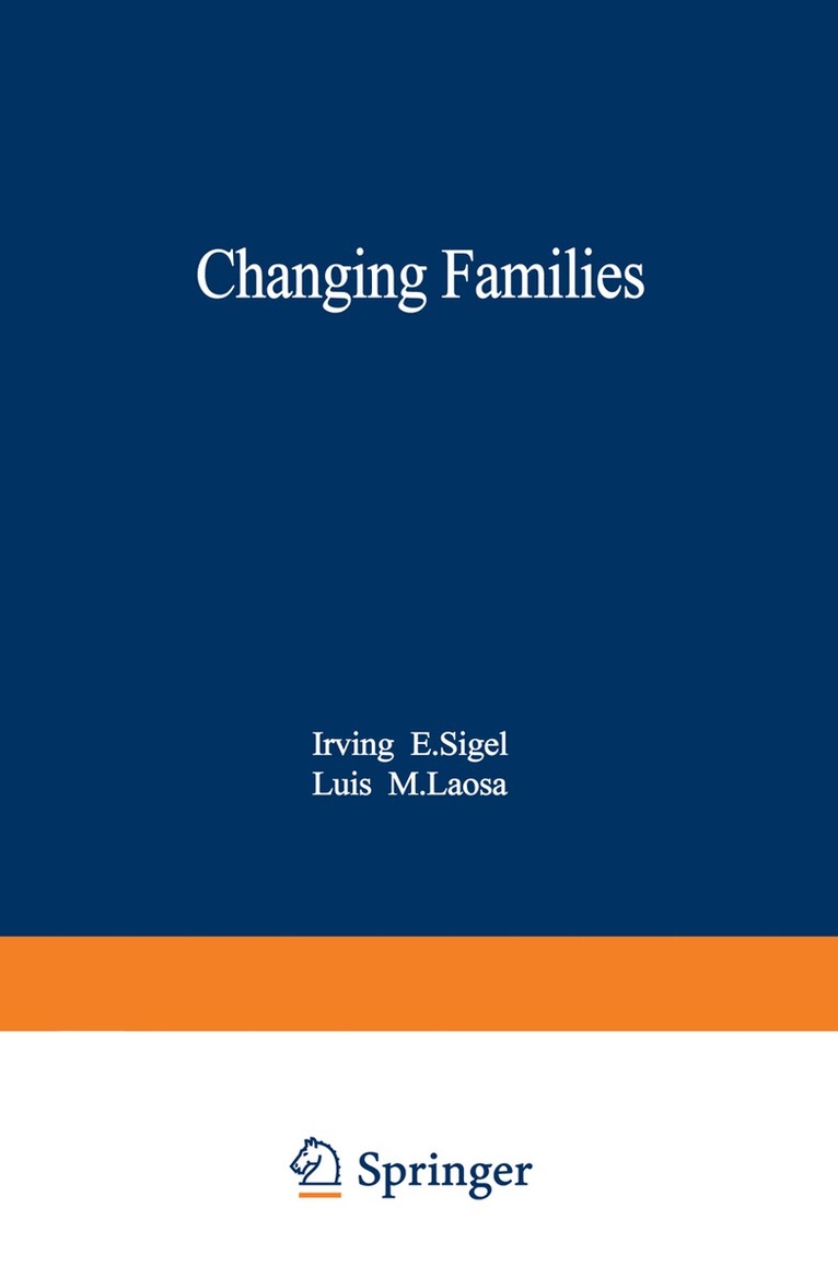 Irving E. Sigel, Irving E. Sigel - Changing Families, Häftad