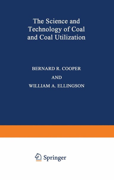 Bernard Cooper - Science and Technology of Coal and Coal Utilization, Häftad