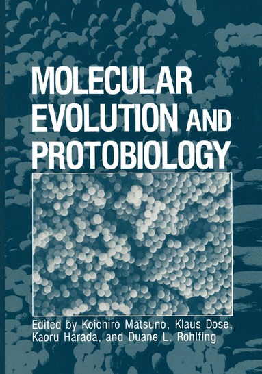 bokomslag Molecular Evolution and Protobiology