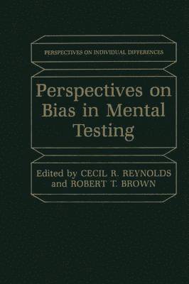 bokomslag Perspectives on Bias in Mental Testing