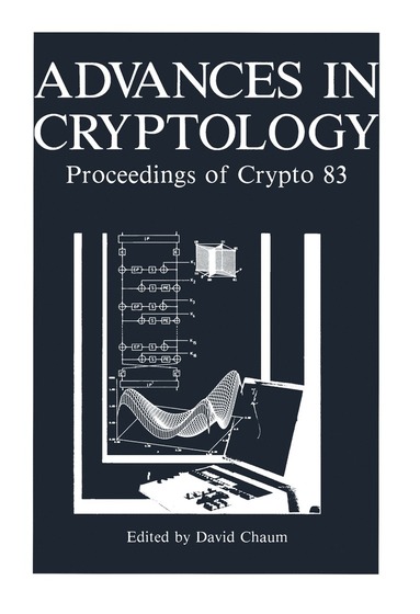 bokomslag Advances in Cryptology