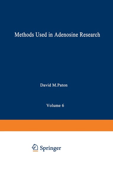 bokomslag Methods Used in Adenosine Research