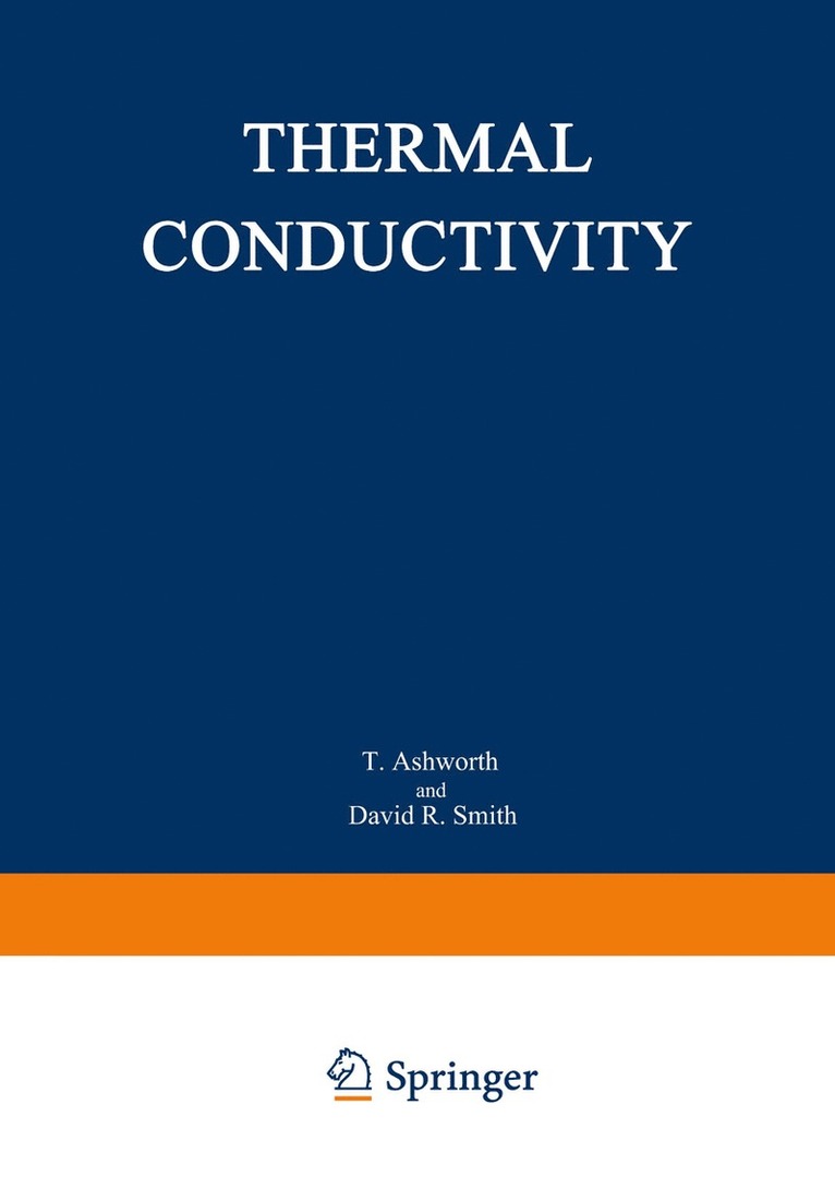 T. Ashworth, David R. Smith, David R. Smith - Thermal Conductivity 18, Häftad