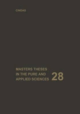 bokomslag Masters Theses in the Pure and Applied Sciences