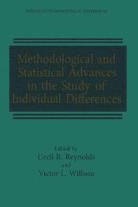 bokomslag Methodological and Statistical Advances in the Study of Individual Differences