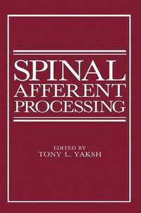 bokomslag Spinal Afferent Processing