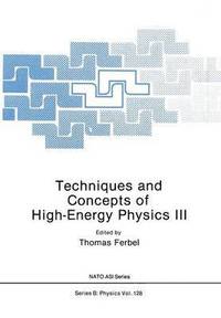 bokomslag Techniques and Concepts of High-Energy Physics III