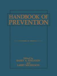 bokomslag Handbook of Prevention
