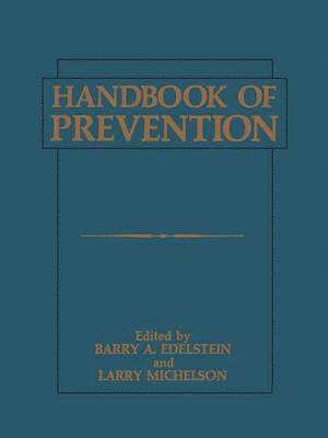 bokomslag Handbook of Prevention