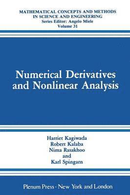 Numerical Derivatives and Nonlinear Analysis 1