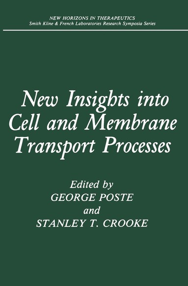bokomslag New Insights into Cell and Membrane Transport Processes
