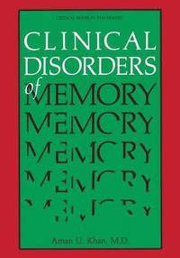 bokomslag Clinical Disorders of Memory