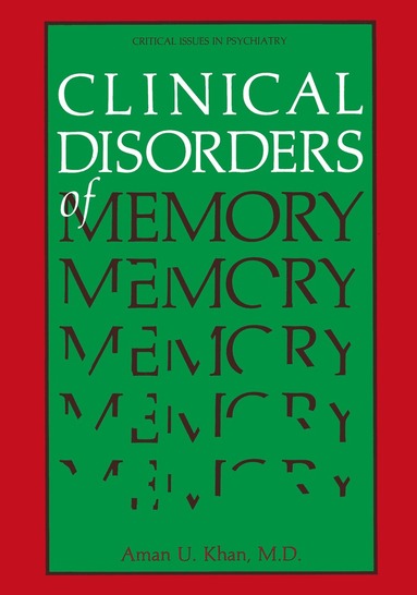 bokomslag Clinical Disorders of Memory