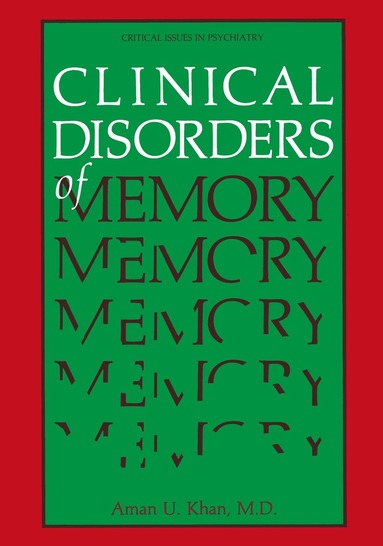 bokomslag Clinical Disorders of Memory